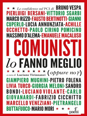 cover image of I comunisti lo fanno meglio